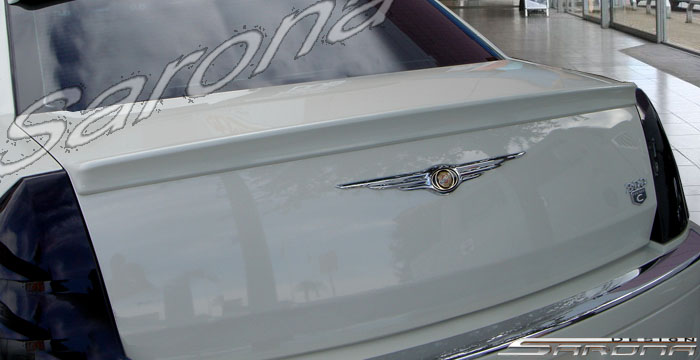 Custom Chrysler 300C Trunk Wing  Sedan (2004 - 2007) - $249.00 (Manufacturer Sarona, Part #CR-009-TW)